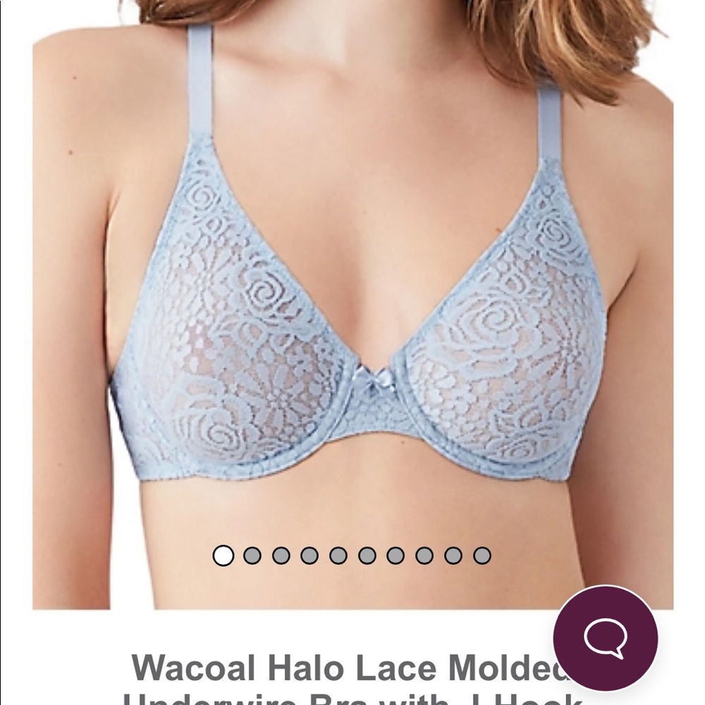 Wacoal lace underwire bra, excellent condition 36b